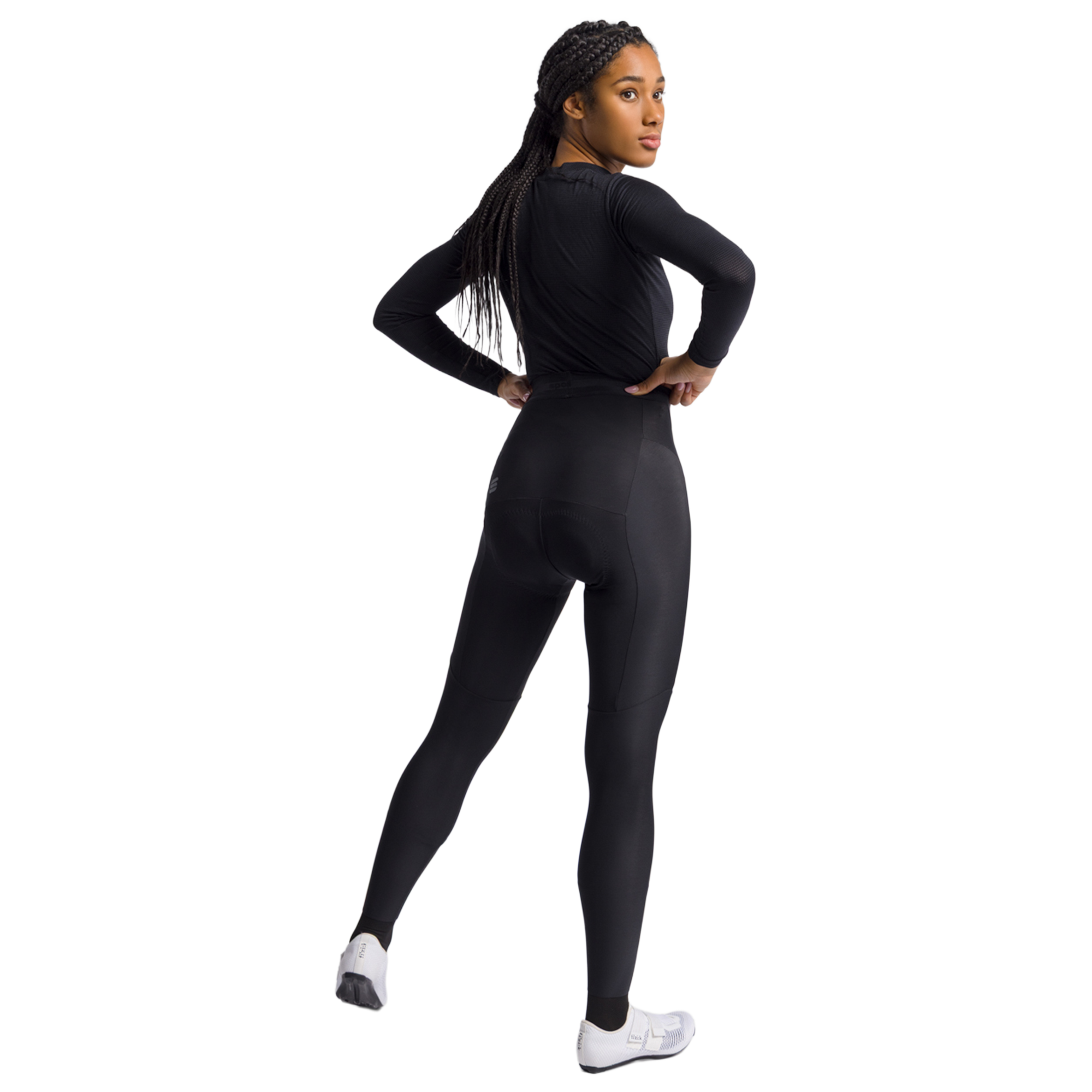 Sportful lange Damen Radhose Pulse schwarz
