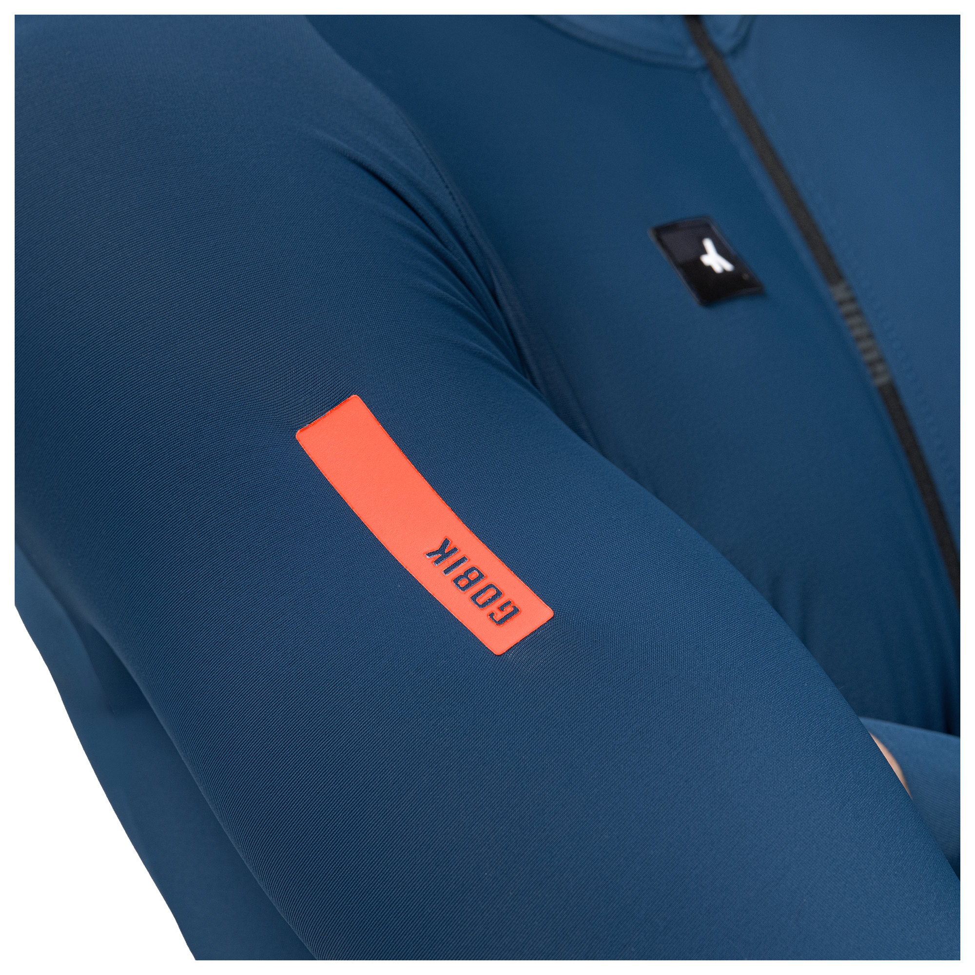 Gobik Maillot manches longues  Pacer Solid 2.0 bleu
